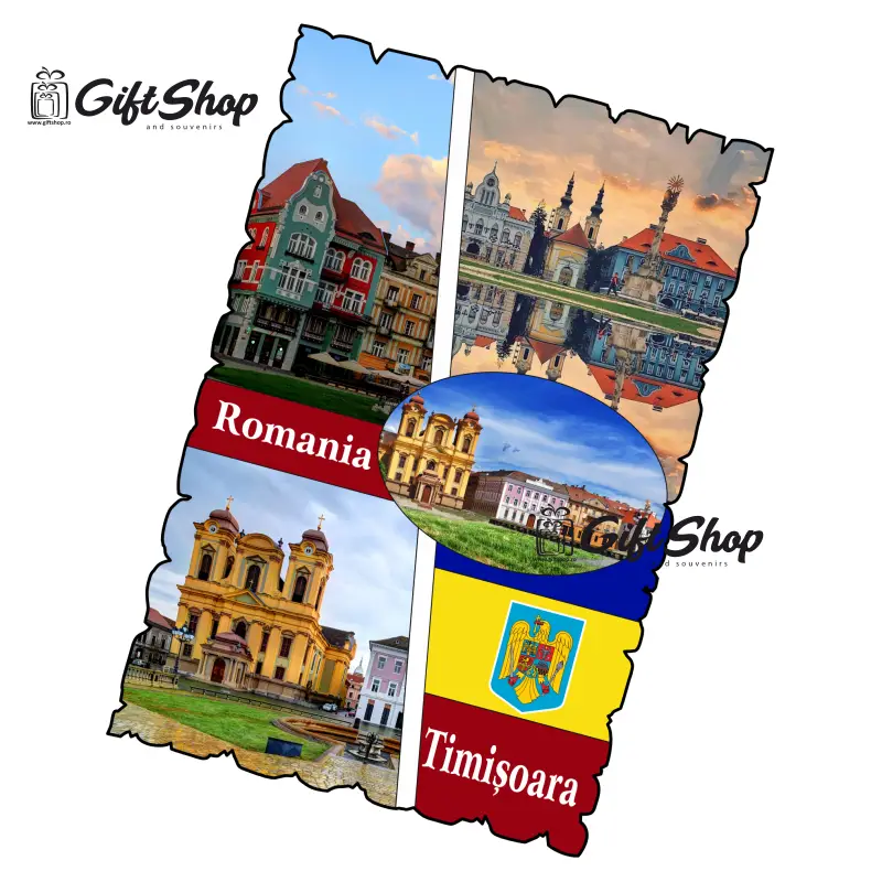 Timisoara romania, magnet frigider mgs171